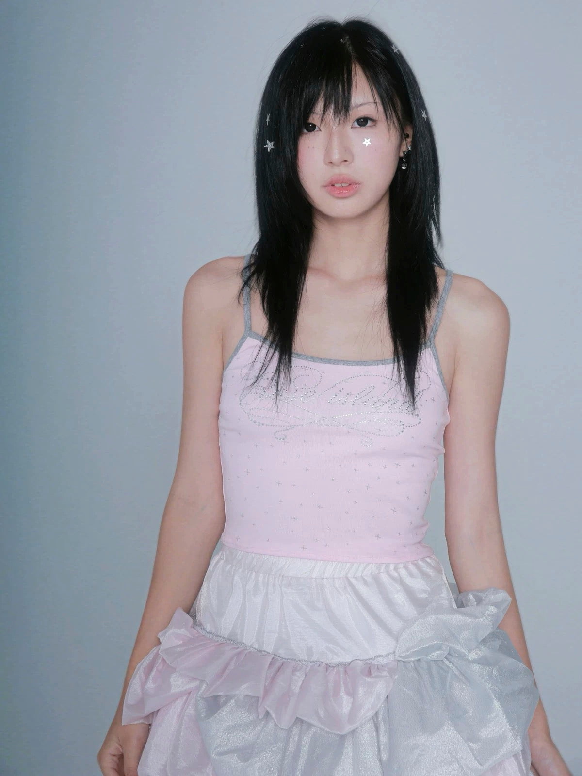 Rose Island Starry Twinkle Wings Crop Top Tank
