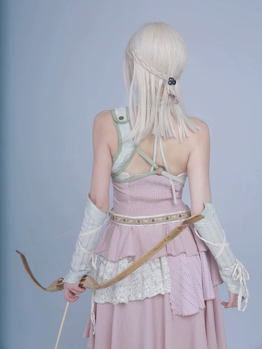 Rose Island AW24 Elf Guardian - The Girl Fairy Angel Mini Dress