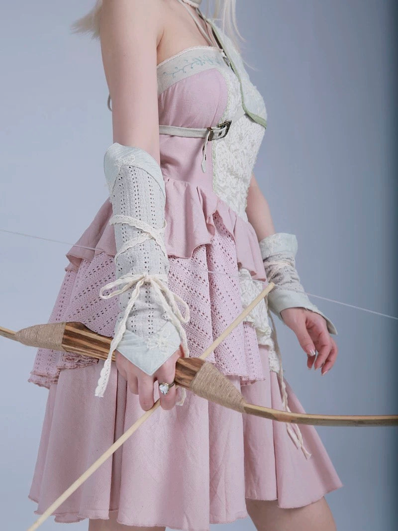 Rose Island AW24 Elf Guardian - The Girl Fairy Angel Mini Dress