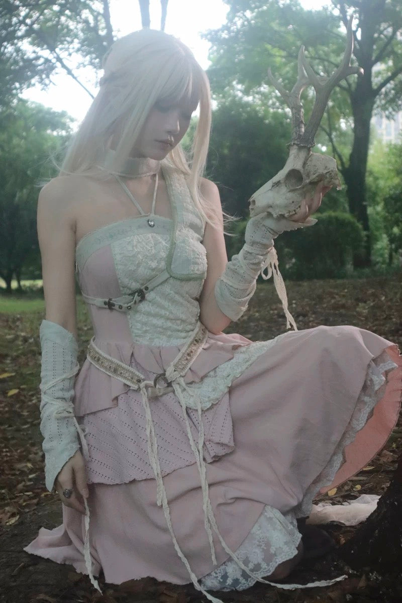 Rose Island AW24 Elf Guardian - The Girl Fairy Angel Mini Dress