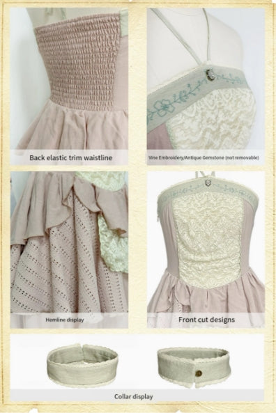 Rose Island AW24 Elf Guardian - The Girl Fairy Angel Mini Dress