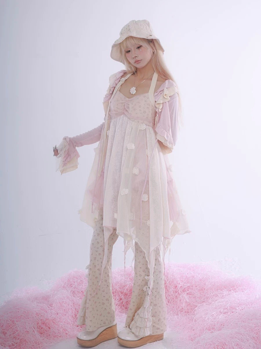Rose Island Fairy whispers fairycore floral dress