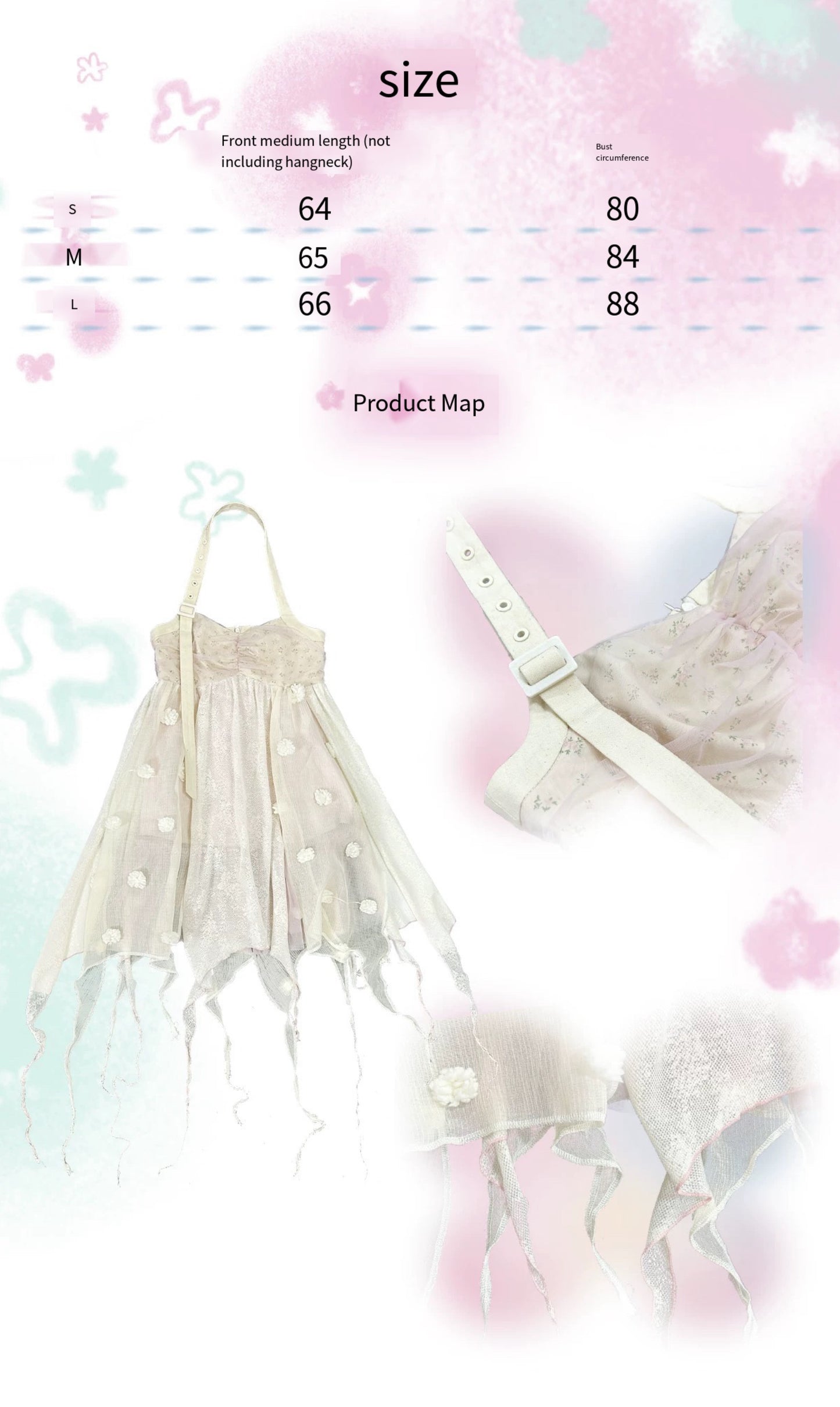 Rose Island Fairy whispers fairycore floral dress