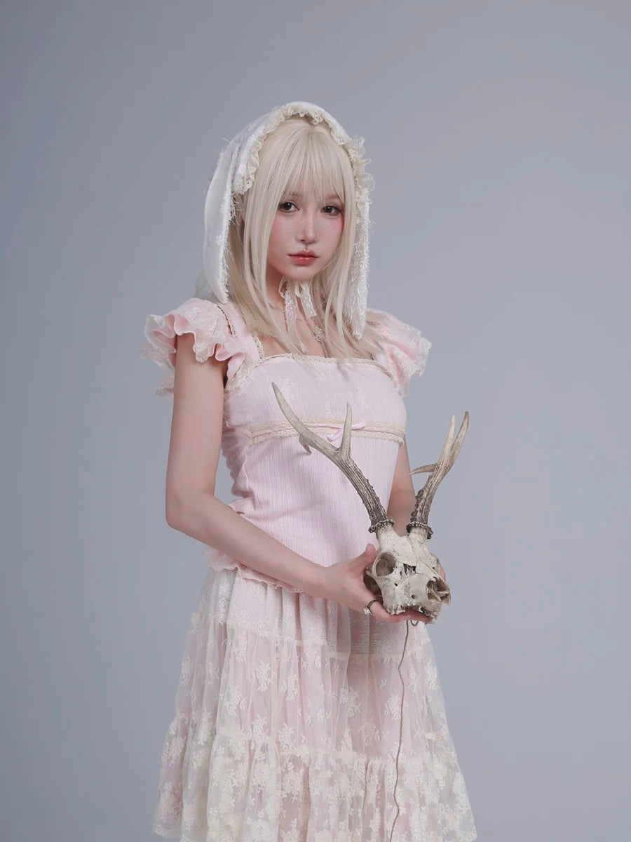 Rose Island Dear rabbit Reversible headband