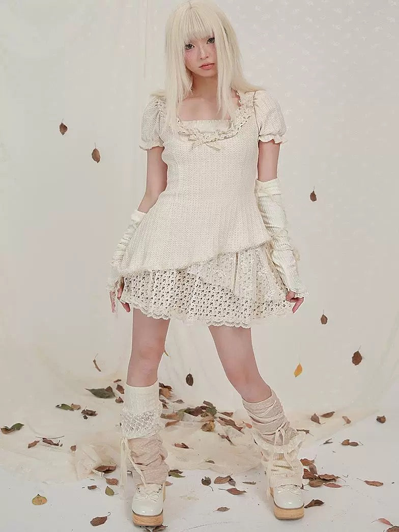 [Rose Island] Forest Walk Autumn mini dress