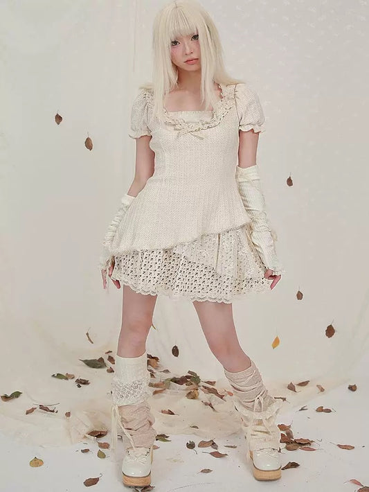 [Rose Island] Forest Walk Autumn mini dress