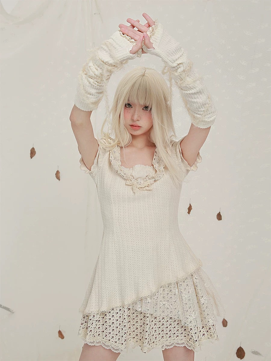 [Rose Island] Forest Walk Autumn mini dress