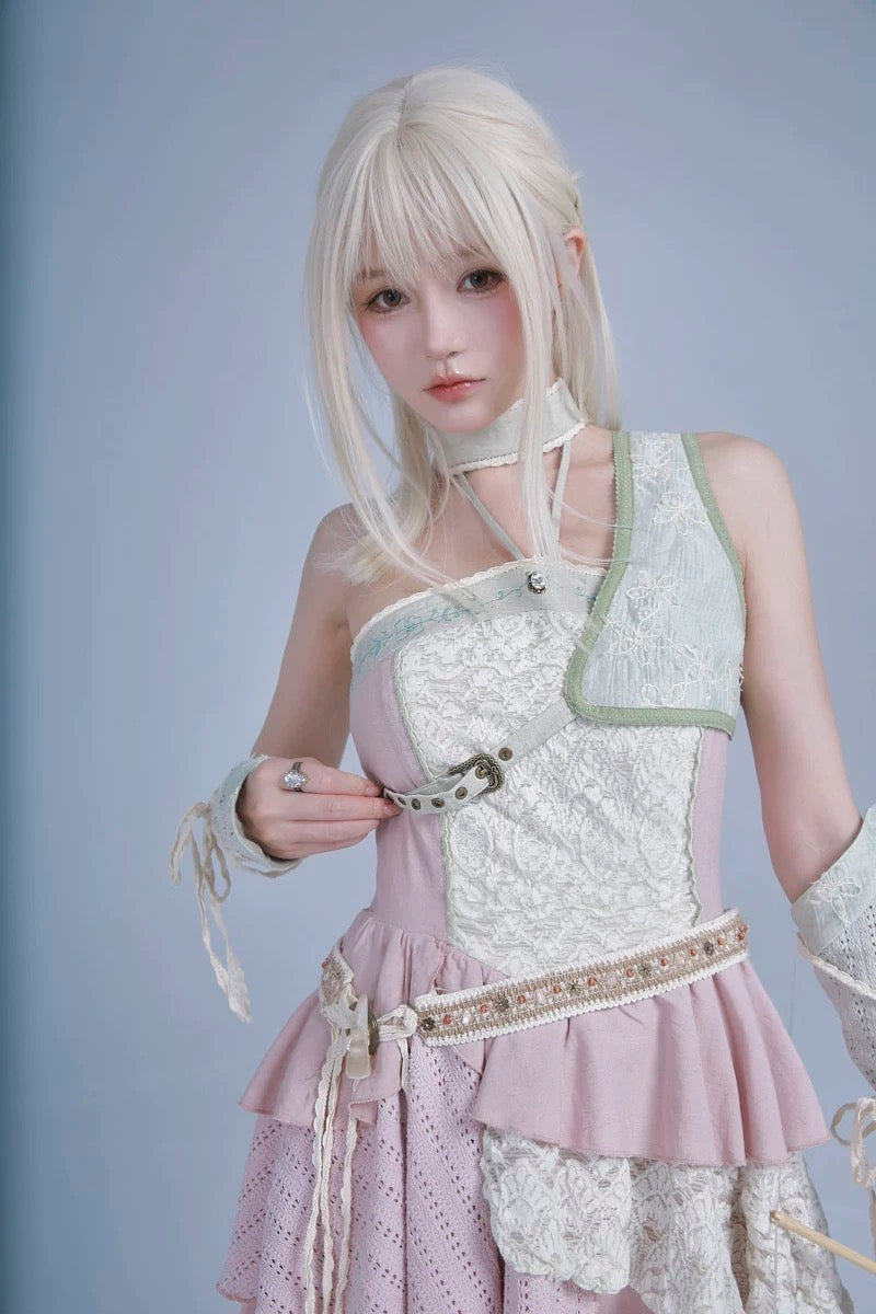 Rose Island AW24 Elf Guardian - The Girl Fairy Angel Mini Dress