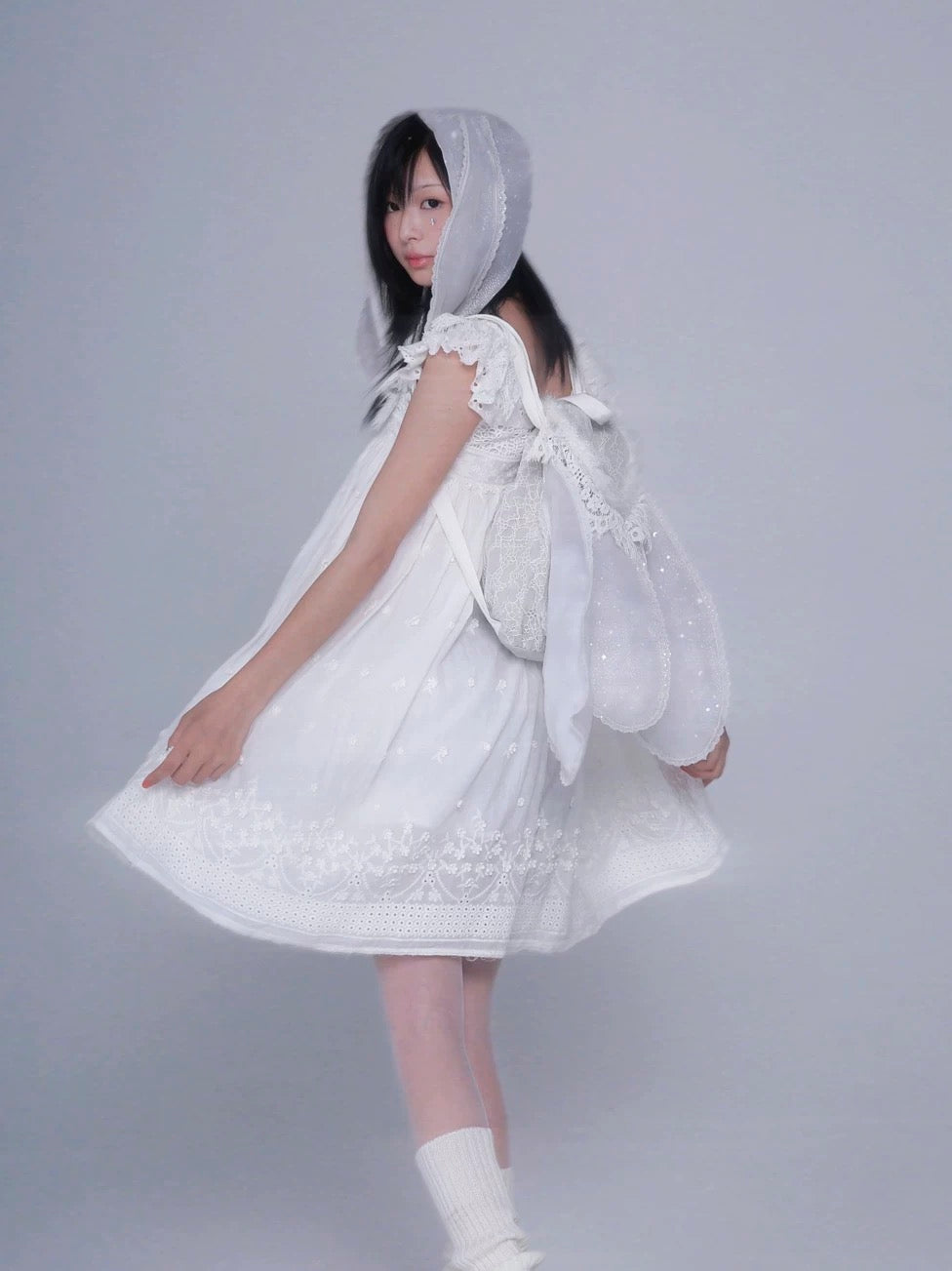 [Rose Island] Wings of mist Winged backpack