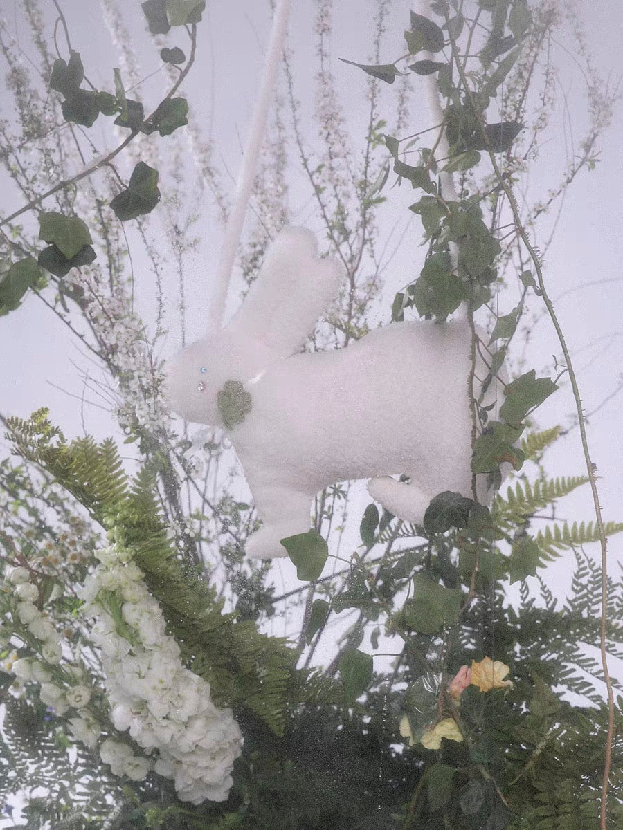 [Rose Island] Lucky Clover And Bunny Shoulder Bag