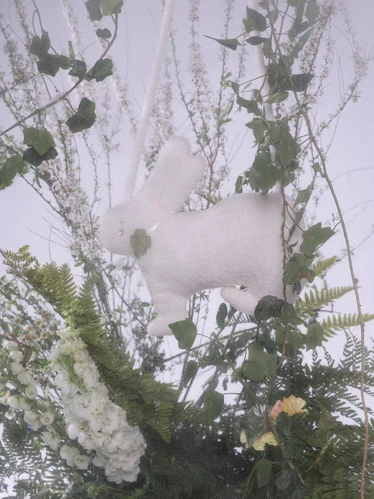 [Rose Island] Lucky Clover And Bunny Shoulder Bag