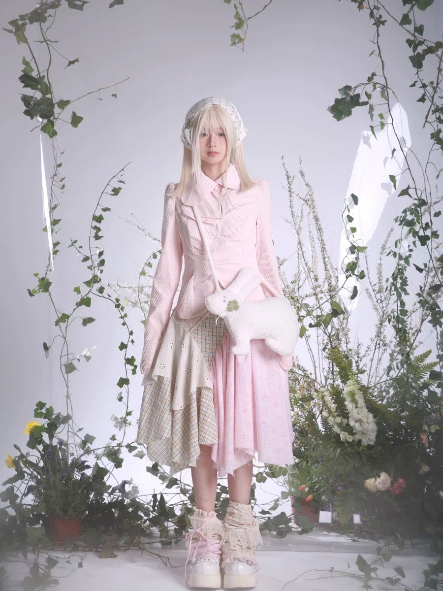 [Rose Island] Lucky Clover And Bunny Shoulder Bag