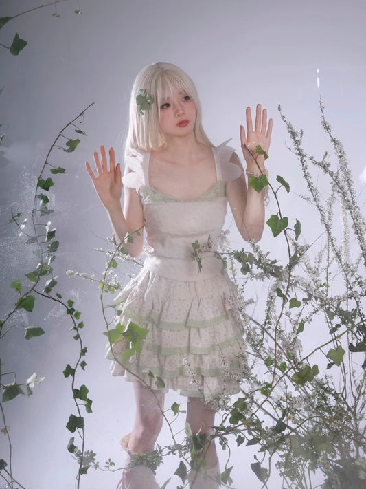 [Rose Island] Lil Spring Tinker Bell Crop Top
