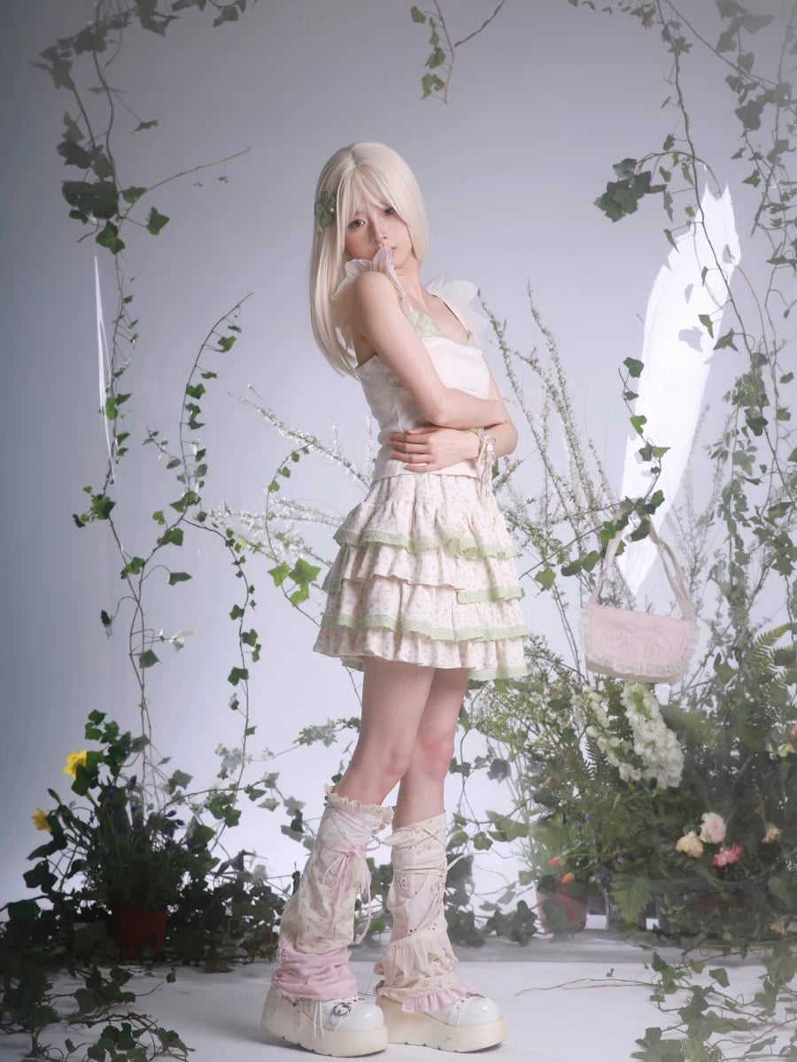 [Rose Island] Lil Spring Tinker Bell Crop Top