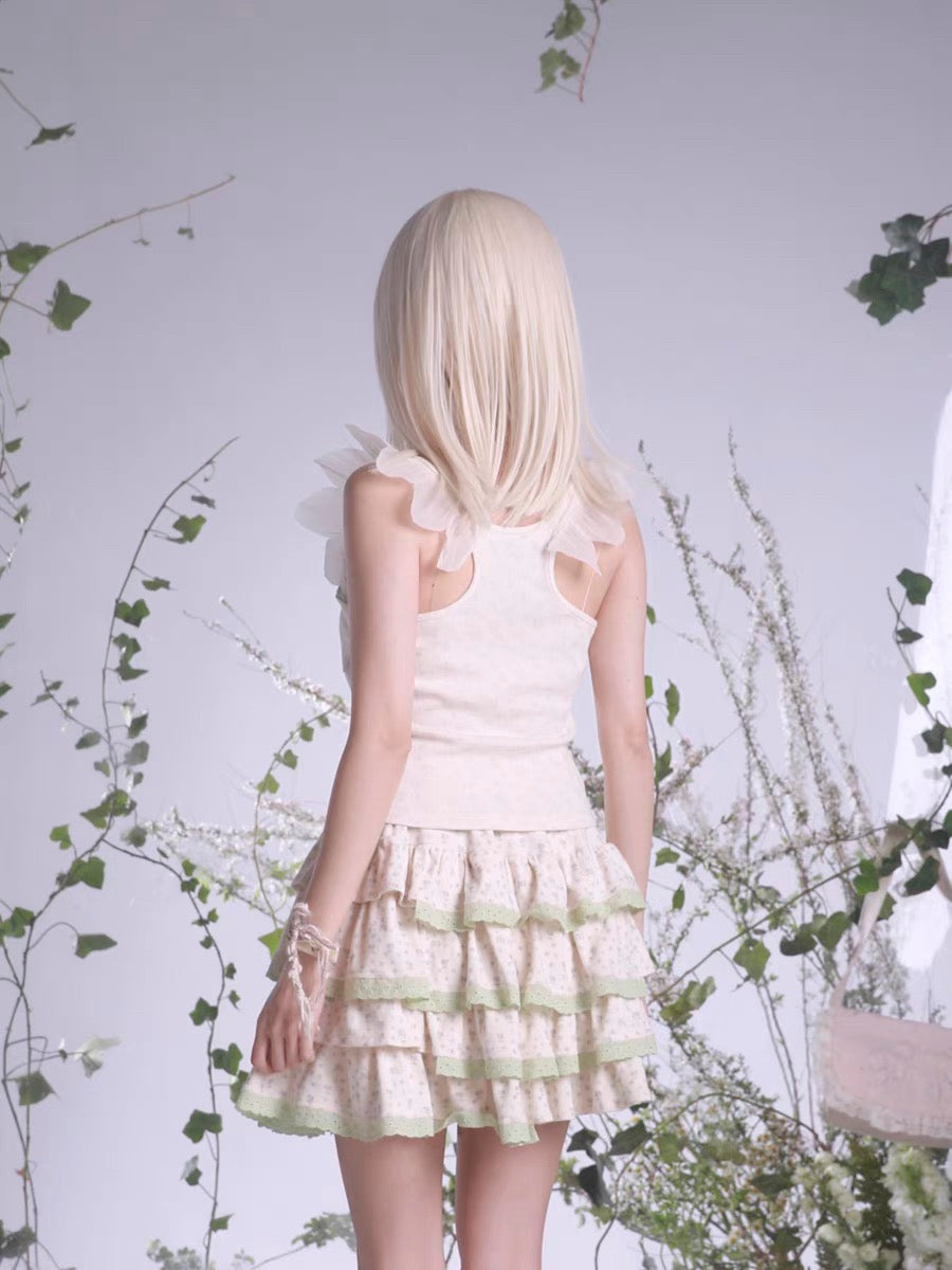 [Rose Island] Lil Spring Tinker Bell Crop Top