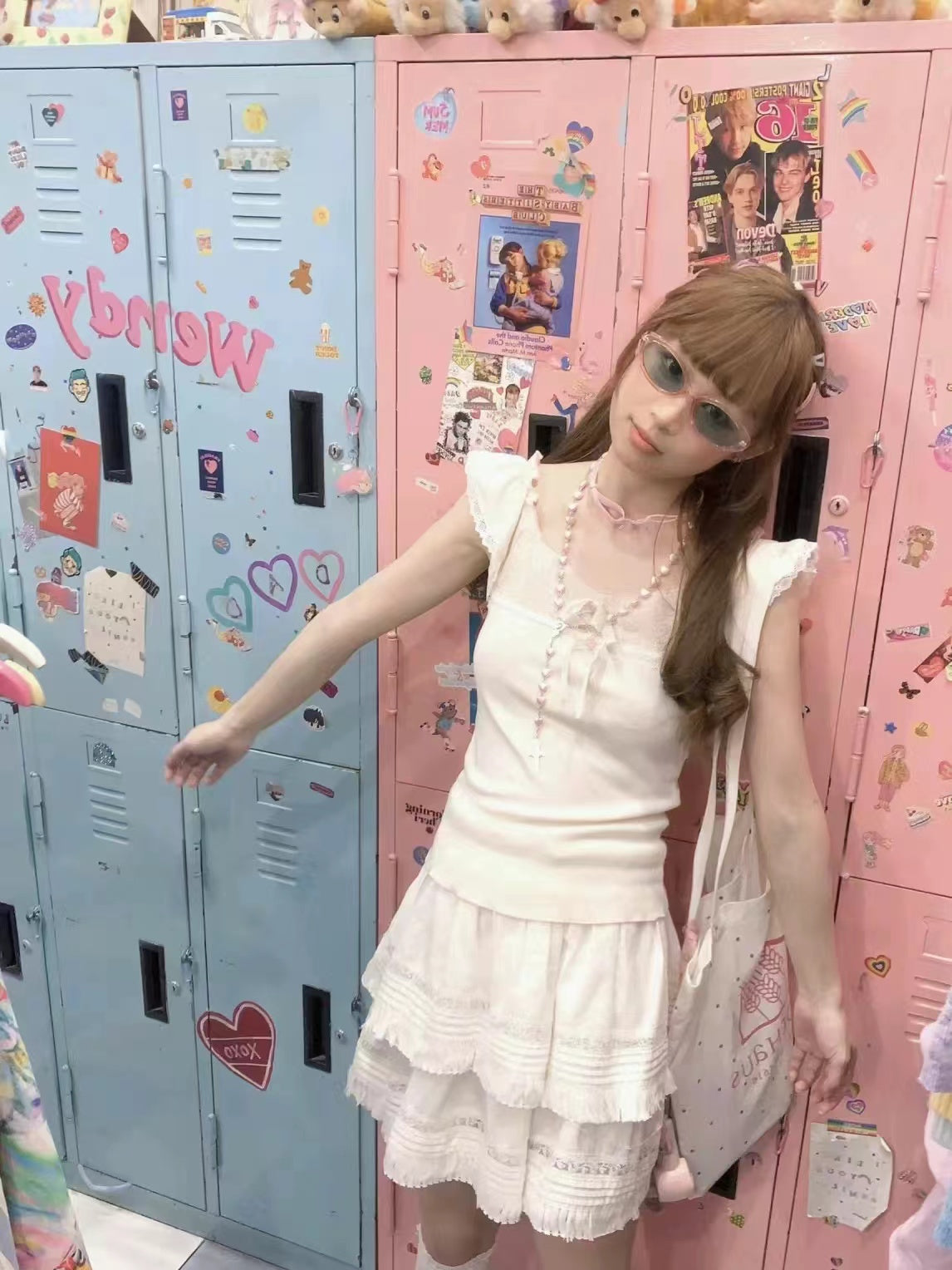 [Rose Island] Bunny dreams crop top