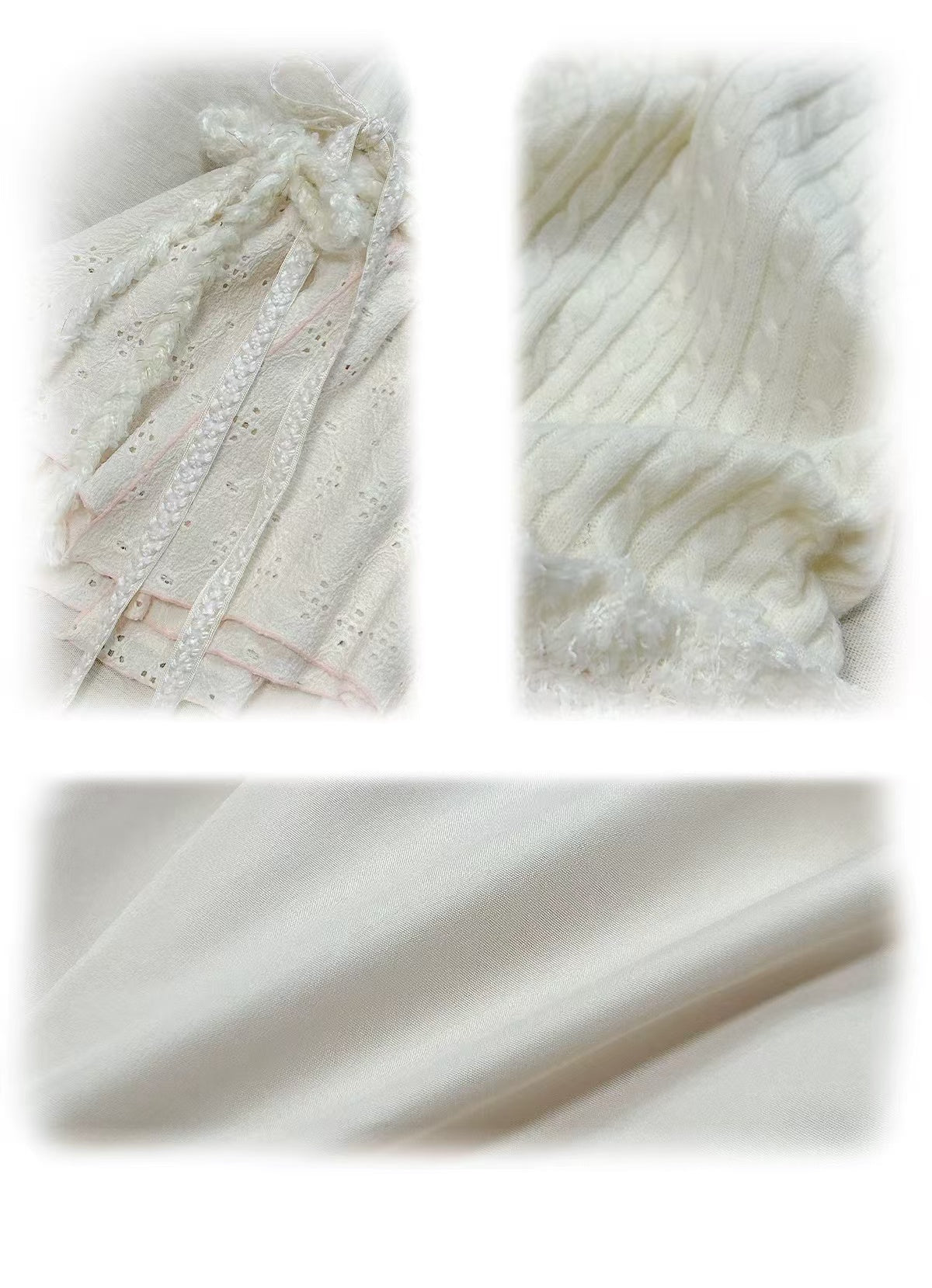[Rose Island] Soft Cotton Dream Autumn Whisper Mini Skirt