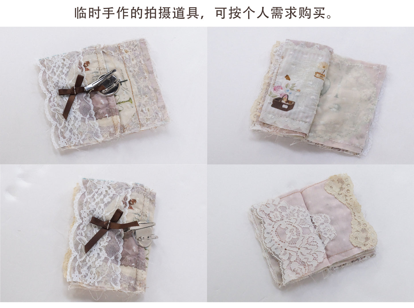 [Rose Island] Vintage Lace Hair Clip and Brooch 2-in-1
